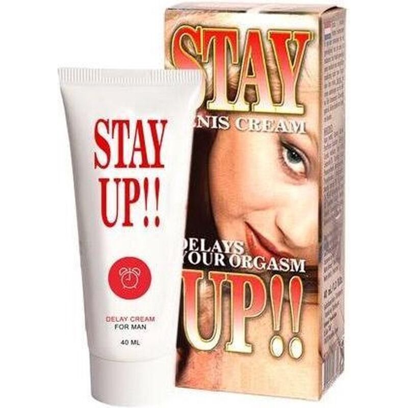 Crema RUF Stay Up Ritarodo da 40 ml, tubo bianco con etichetta, visibile in primo piano.