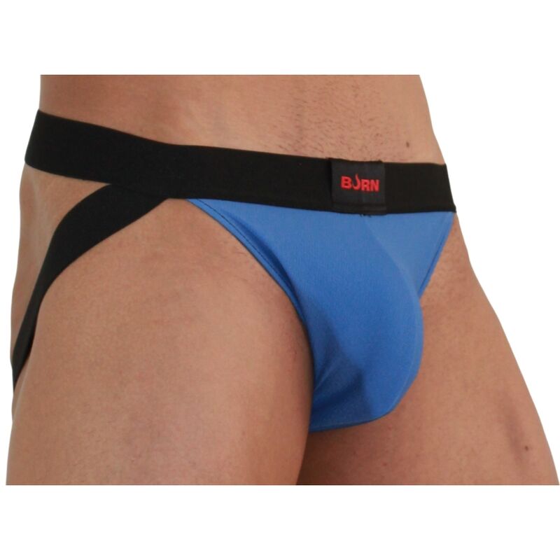 Scarpe BURN JOCK Blu/Nero S con design sportivo, tomaia in tessuto e suola antiscivolo, ideali per attività sportive.