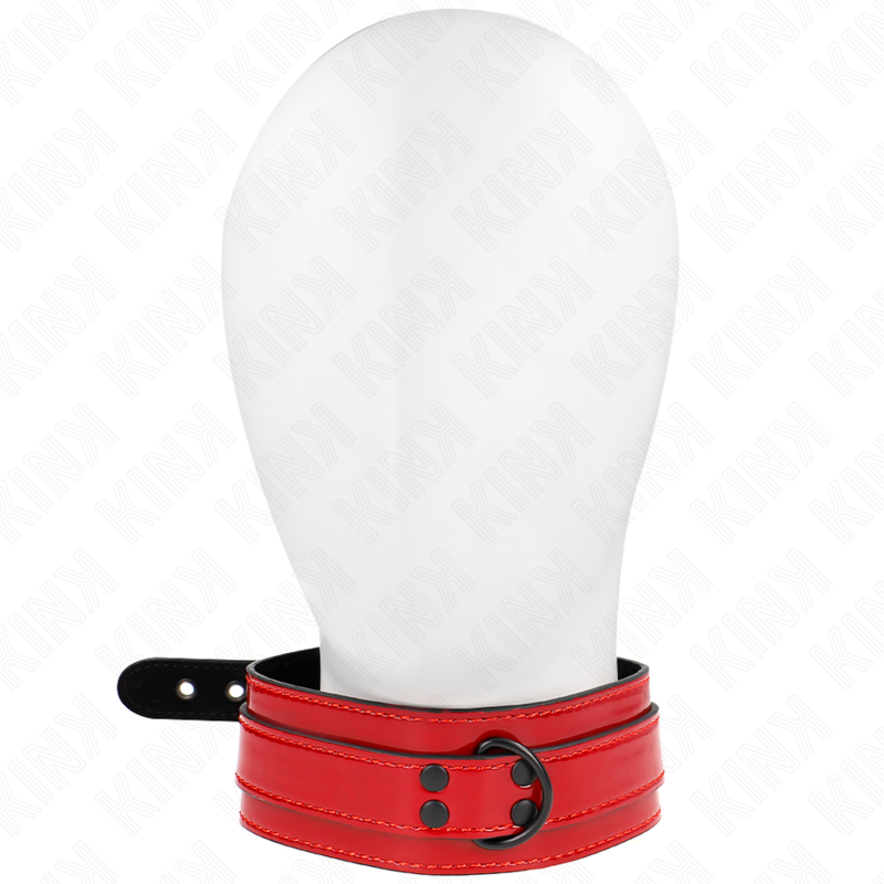 Collana regolabile KINK in vino rosso, lunghezza 37,5-49,5 cm, con dettagli eleganti e finitura di alta qualità.