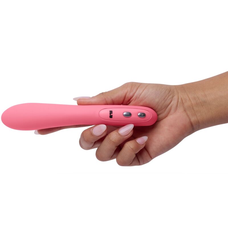 Vibratore G-Spot rosa JE JOUE The Wand, design ergonomico e elegante, ideale per stimolazione del punto G.