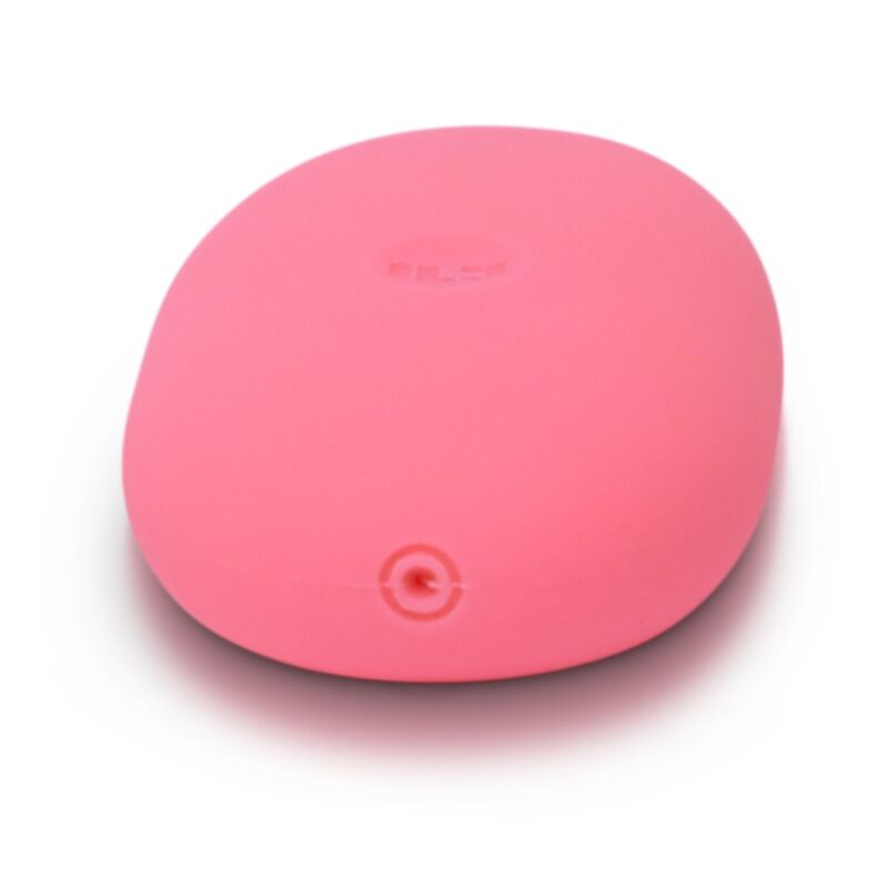 Stimolatore vibratore del clitoride JE JOUE Pebble rosa, dispositivo compatto con superficie liscia e design ergonomico.