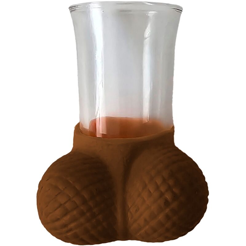 DIABLO PICANTE - GLASS SHOT GLASS WITH MULATO EGG