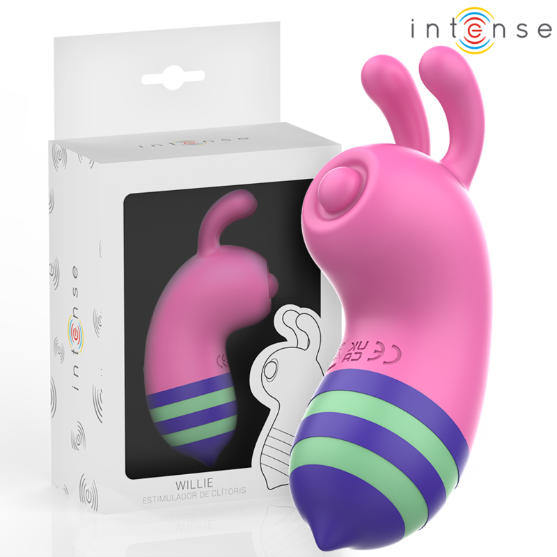 Stimolatore della lingua INTENSE WILLIE PULSATION di INTENSE FUN, dispositivo vibrante e pulsante per sensazioni intense.