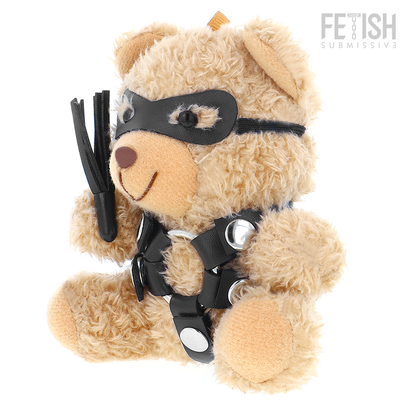 Orsetto Teddy Bear BDSM modello Fetish Submissive di Rebel Toys, morbido e dettagliato, per giochi di ruolo BDSM.