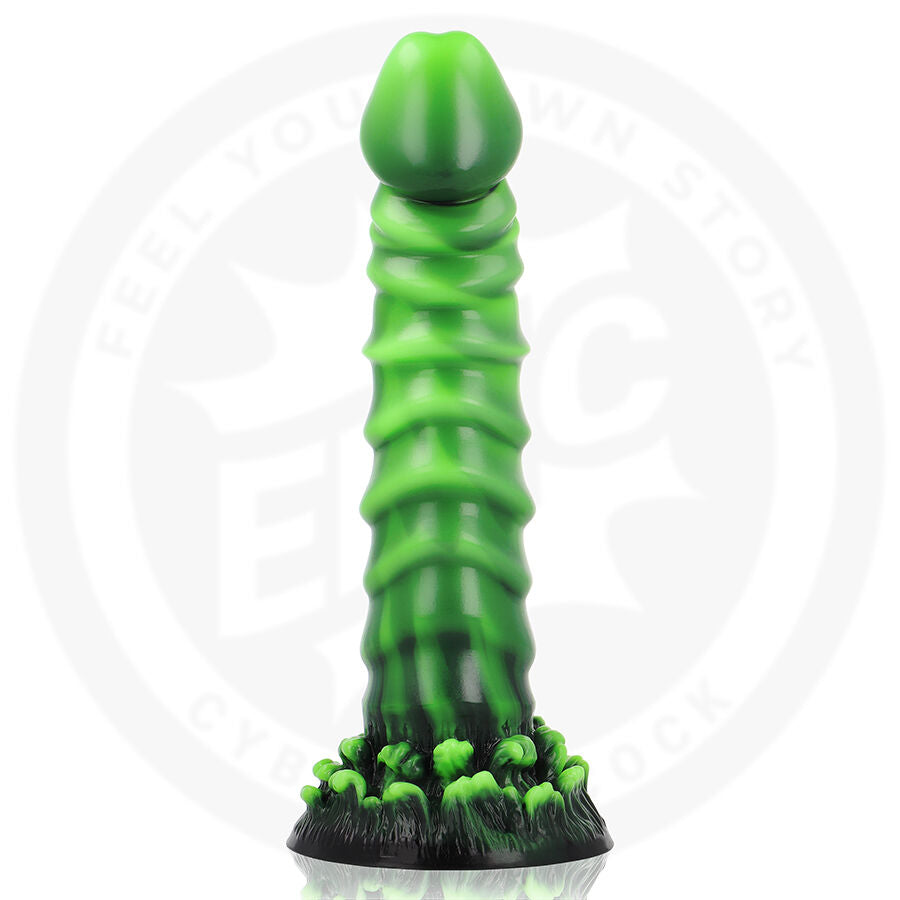 Dildo EPIC Caelion Radice Vivente in silicone, dettagli realistici e design anatomico per piacere e stimolazione.