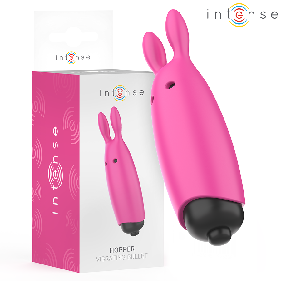 INTENSE - HOPPER ROSA VIBRANTE BULLET 8,3 X 2,4 CM