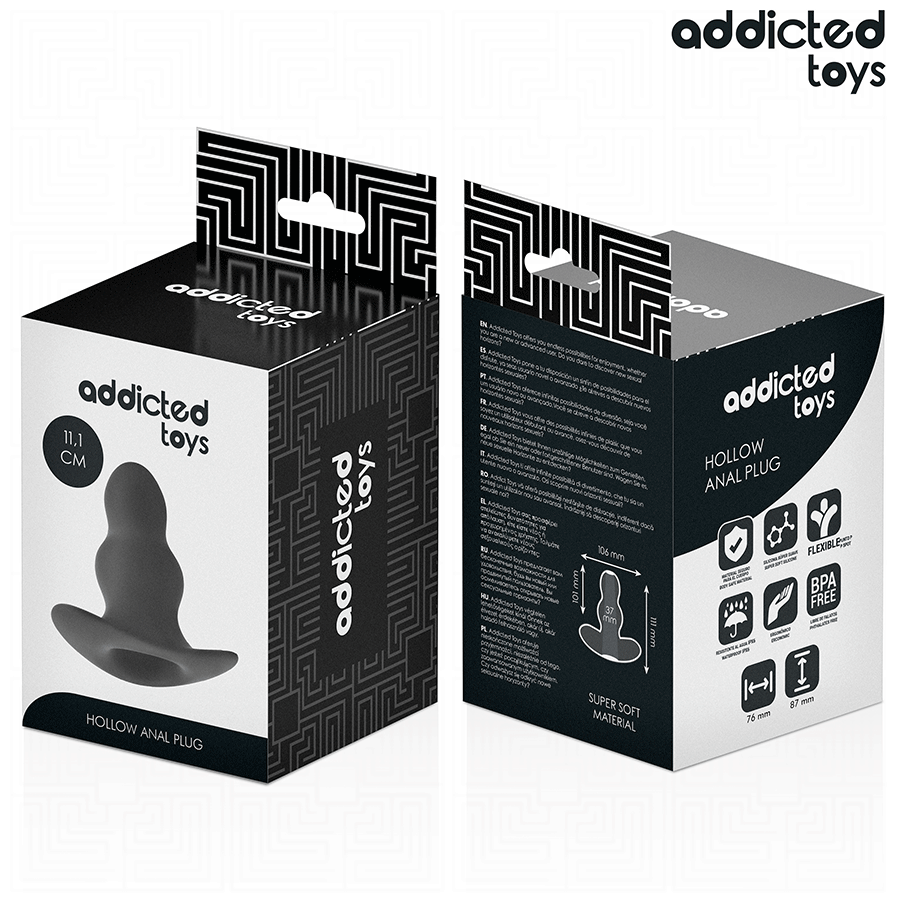 ADDICTED TOYS - TAPPO ANALE CAVO TAGLIA L 11,1 CM