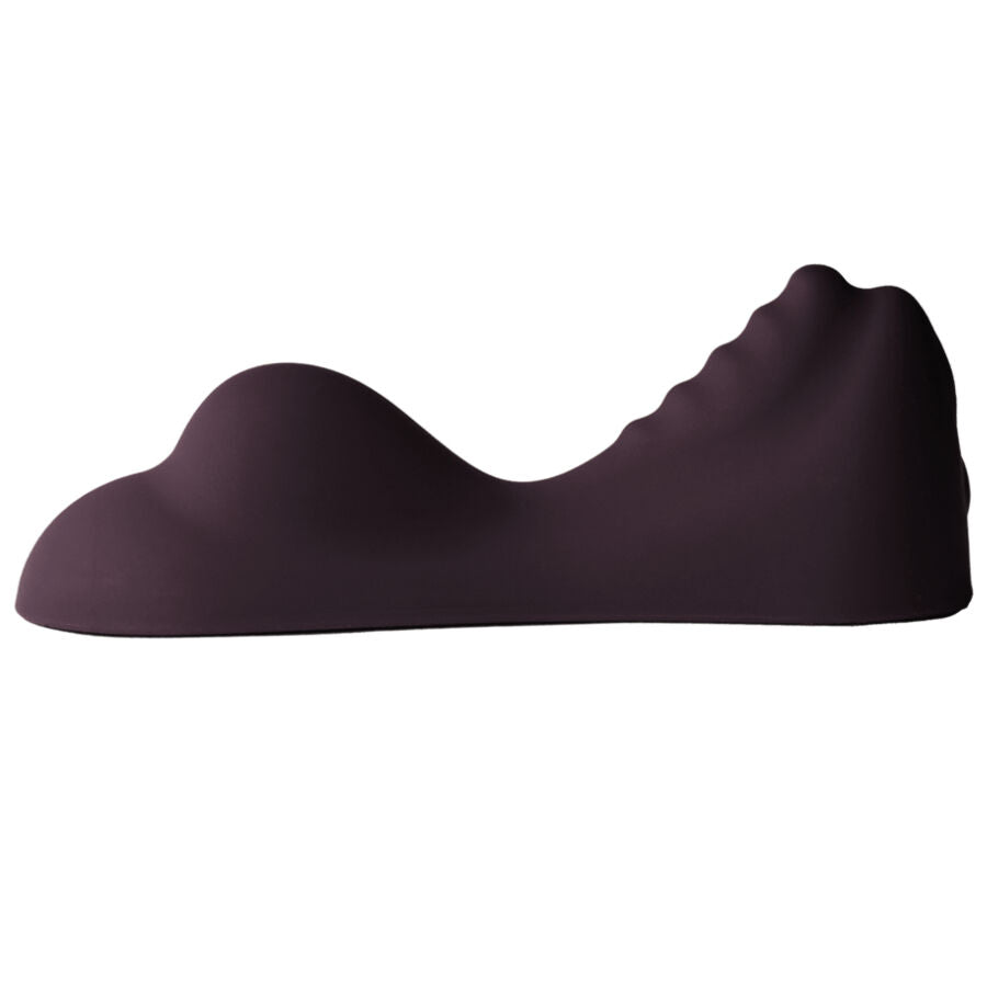 Vibratore viola Ruby Glow da sedere di ROCKS-OFF, design ergonomico e superfici lisce per stimolazione confortevole.
