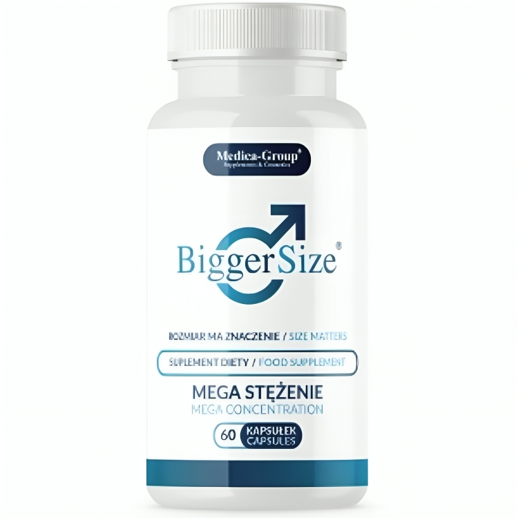 Capsule MEDICA GROUP per ingrandimento del pene, confezione con 60 capsule, prodotto naturale per migliorare le dimensioni.