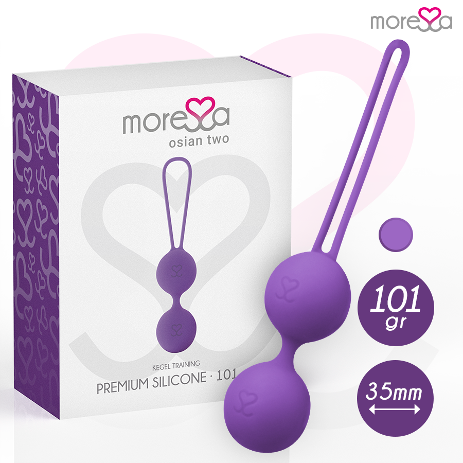 MORESSA - OSIAN DUE SILICONE PREMIUM LILAC