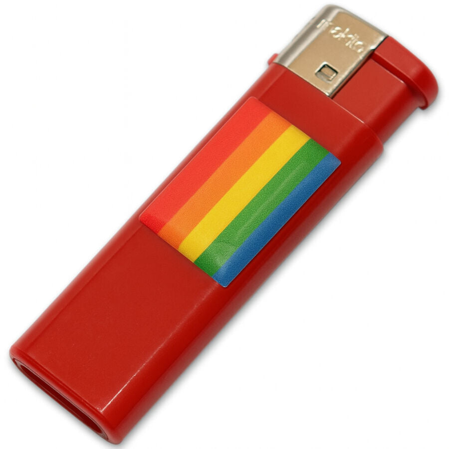 Bandiera LGBT PRIDE fucsia chiaro con simboli e colori vivaci, simbolo di inclusione e diversità, prodotto del marchio PRIDE.