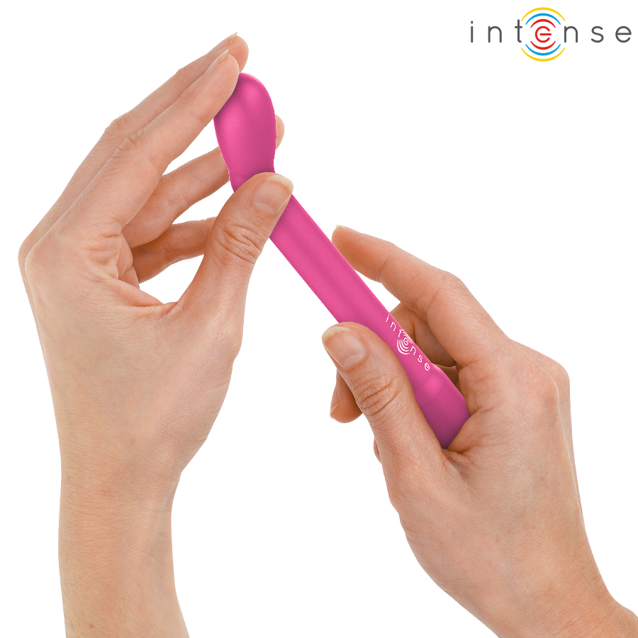 Stimolatore punto G rosa ricaricabile INTENSE Karlie, elegante e compatto, con design ergonomico e funzionalità avanzate.