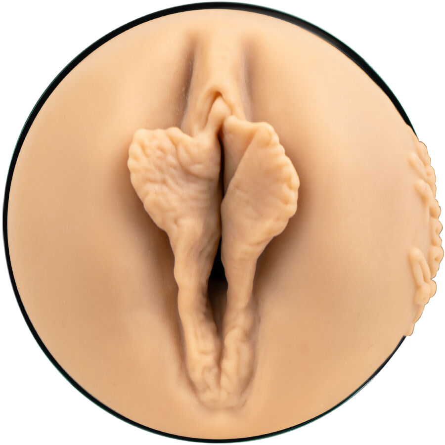 Masturbatore femminile KIIROO Feel Agatha Vega della Stars Collection, dettagli realistici e morbidi, in silicone.