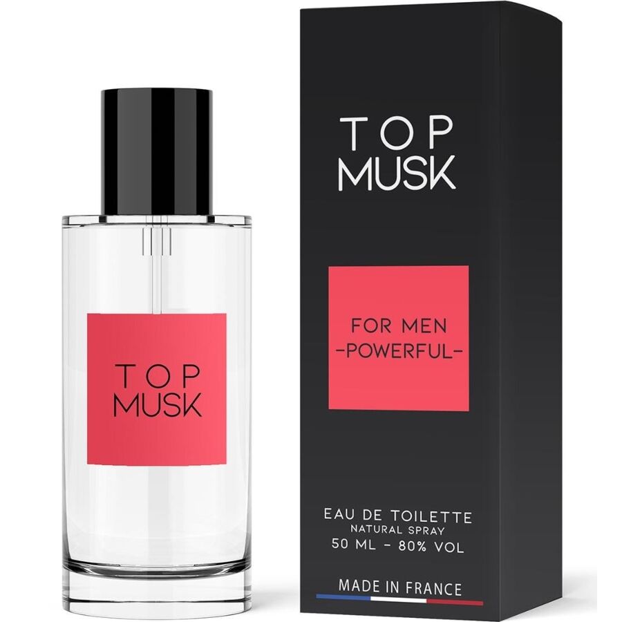 Profumo maschile RUF Profumo di Feromoni Muschiato per lui, bottiglia elegante con fragranza seducente e persistente.