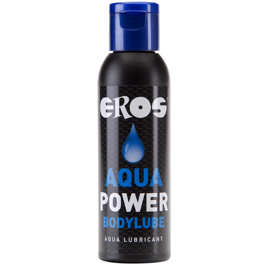 Lubrificante EROS POWER LINE Power BodyLube da 50 ml, gel trasparente e setoso per massaggi e piacere intimo.