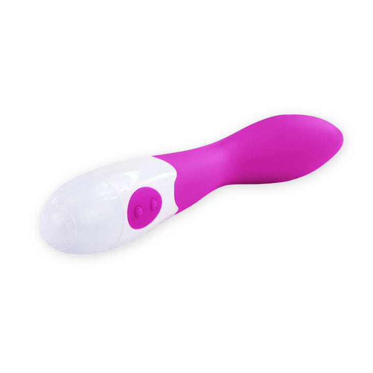 Vibratore Flirtation di Pretty Love, design elegante e compatto, con superficie liscia e dettagli moderni.