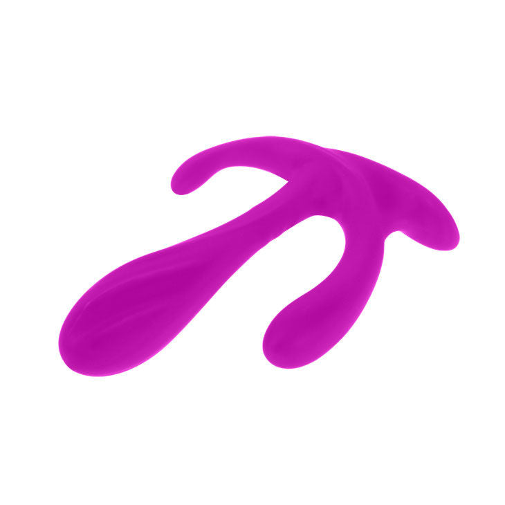 Stimolatore doppio PRETTY LOVE EDGAR di PRETTY LOVE FLIRTATION con dettagli in silicone e design ergonomico.