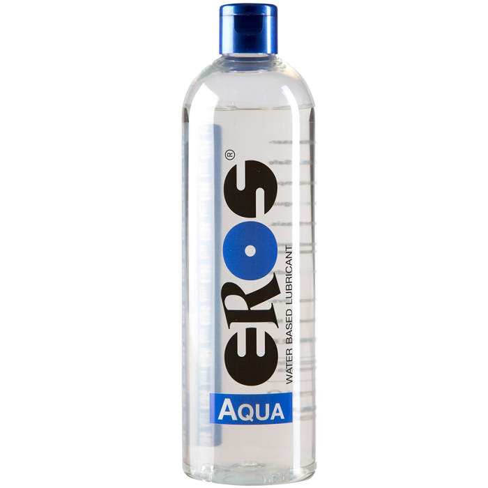 Lubrificante medico denso EROS AQUA della linea EROS CLASSIC, flacone da 250 ml con etichetta visibile.