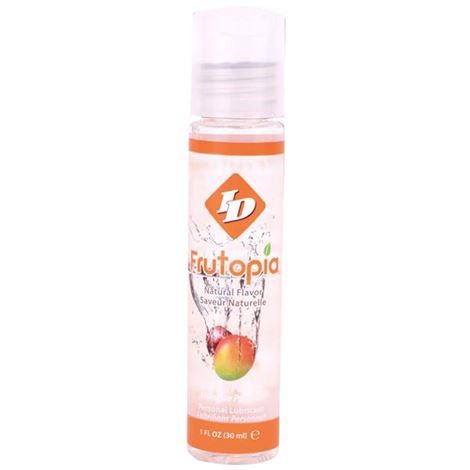 Gel lubrificante ID FRUTOPIA Mango da 30 ml, fluido e aromatico, ideale per massage e intimità con aroma di mango