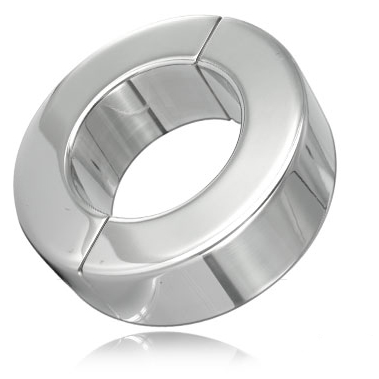 Anello per testicoli METAL HARD in acciaio inossidabile da 20mm, mostra l'anello metallico lucido e resistente.