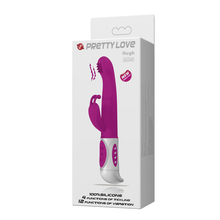 Coniglio lilla PRETTY LOVE SMART, giocattolo erotico per adulti, con design elegante e dettagli realistici.