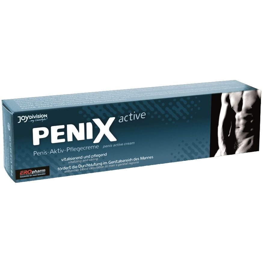 Penix Attivo di JOYDIVISION EROPHARM, prodotto per il benessere intimo, con confezione e dettagli visibili nell'immagine.