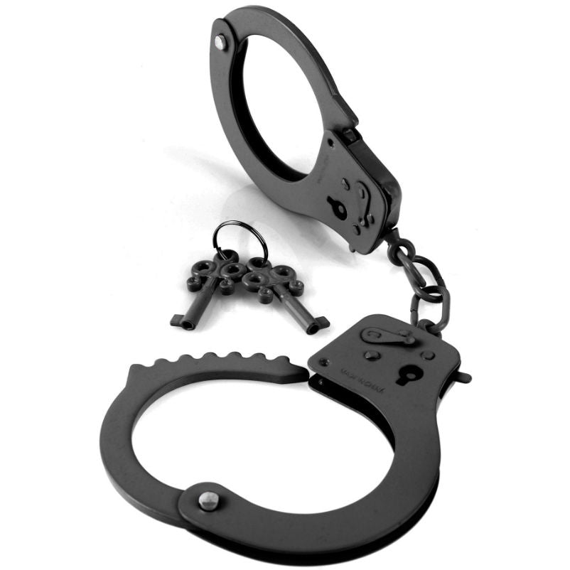 FETISH FANTASY SERIES - OFFICIAL HANDCUFFS - BLACK