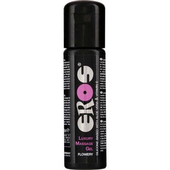 Gel da massaggio EROS ai fiori di lusso, 100 ml, della linea EROS CLASSIC LINE, con texture morbida e profumo delicato.