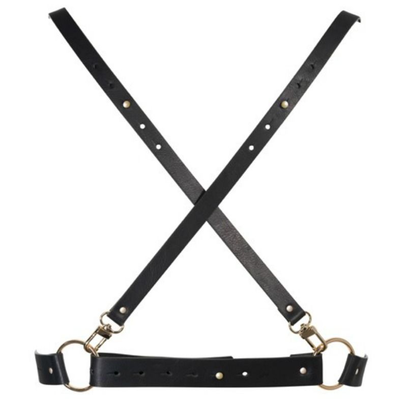 BIJOUX INDISCRETS MAZE - X BLACK HARNESS