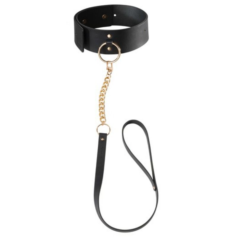 Collana nera con cinturino Bijoux Maze, gioielli discreti e moderni, dettagli eleganti e stile sofisticato