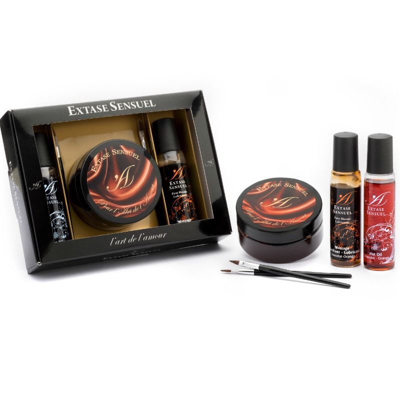 EXTASE SENSUAL - APHRODISIAC CHOCOLATE CASKET KIT