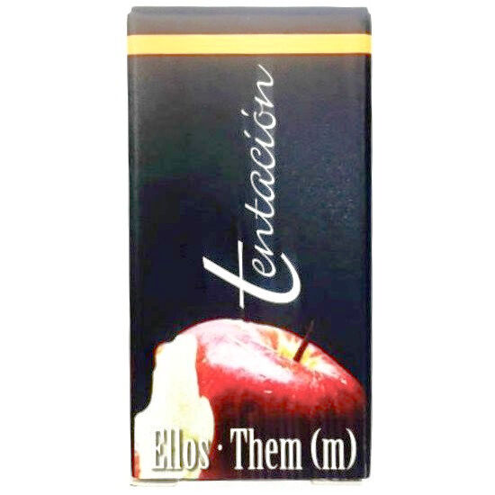 Elisir AI Feromoni Gay Tentacion, spray aromatizzato con feromoni, visibile in un flacone elegante e moderno.