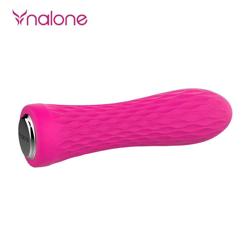 Vibratore Ian Mini Rosa Nalone con forma compatta e design elegante, ideale per stimolazione e piacere personale.