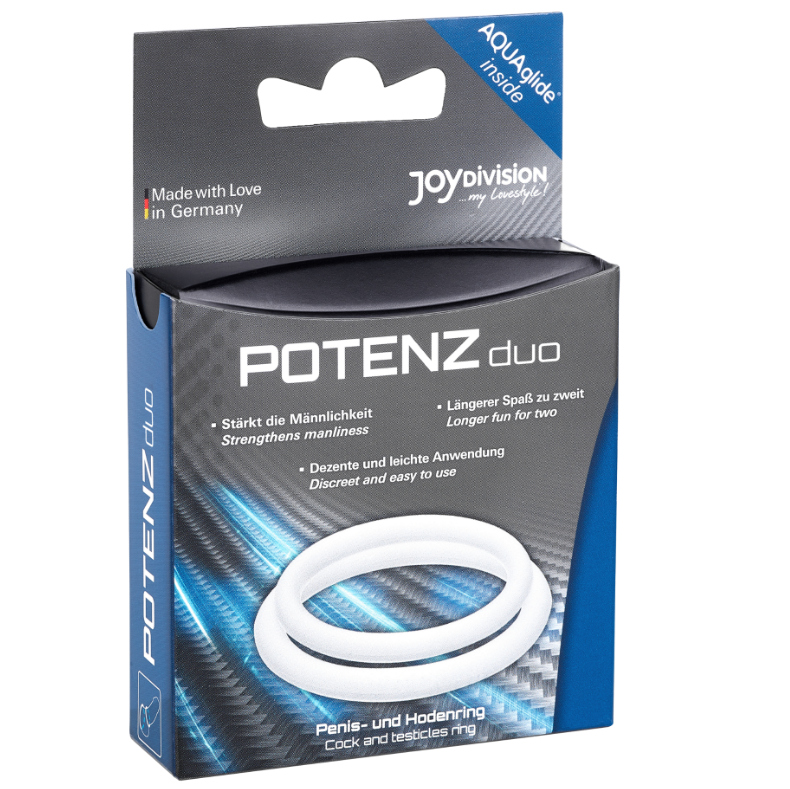 JOYDIVISION POTENTIAL DUO - WHITE RINGS - M