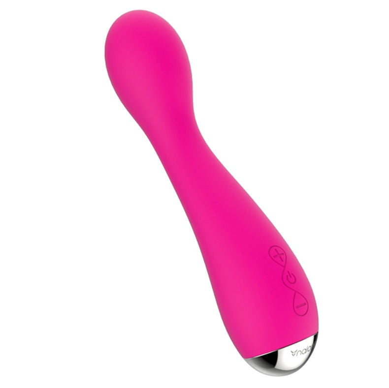 Vibratore G-Spot Nalone YoYo, morbido e potente, con forma ergonomica per stimolazione mirata, in dettaglio in questa immagine.