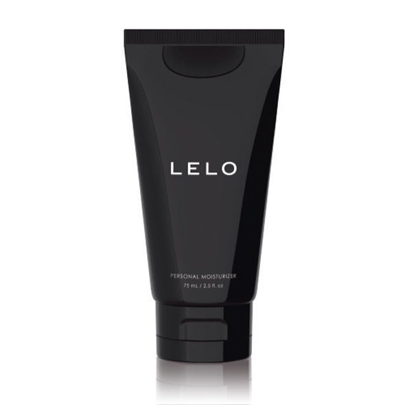 Gel lubrificante personale LELO da 75 ml, bottiglia con etichetta bianca e tappo trasparente, visibile nell'immagine.