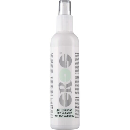 Detergente multiuso EROS CLASSIC LINE per giocattoli, bottiglia da 200 ml, con etichetta e tappo visibili.