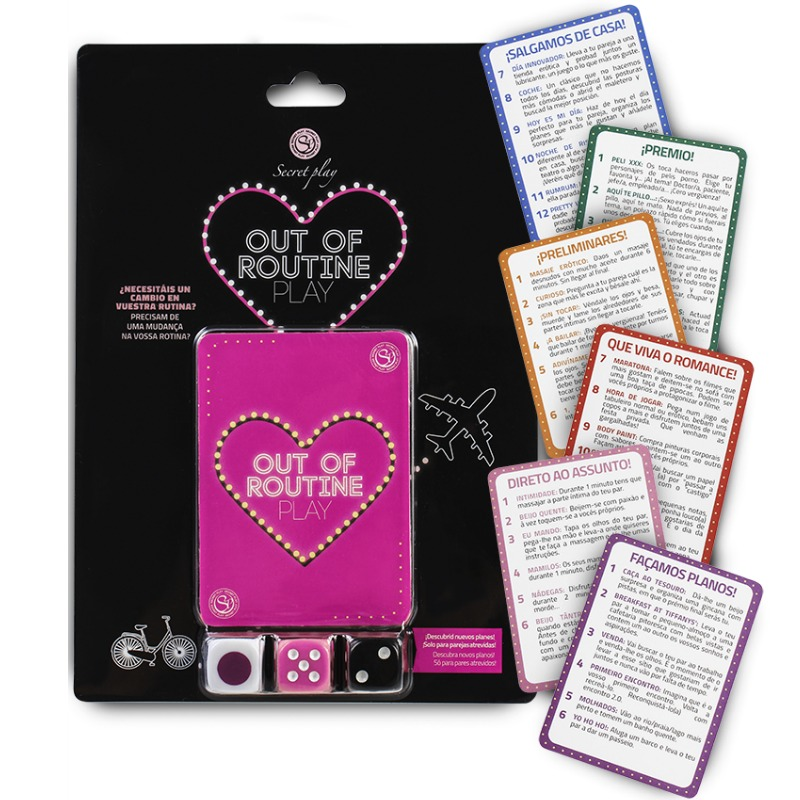 SECRETPLAY - CHANGE YOUR ROUTINE GAME OUT OF ROUTINE VERSION (ES/EN)