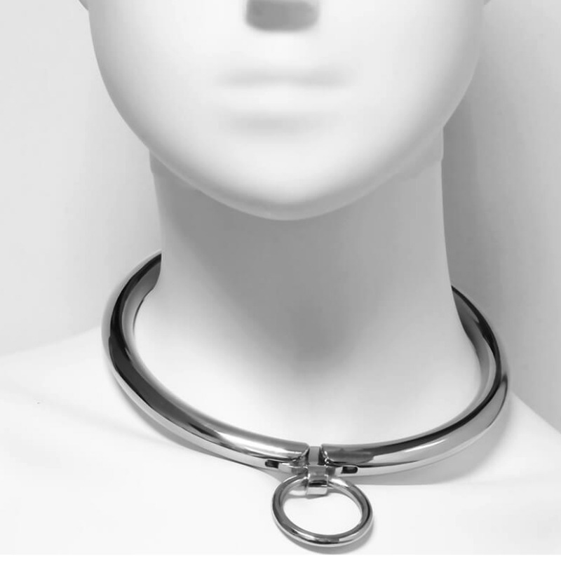 METAL HARD - METAL NECKLACE WITH COMBINED CLASP 13.5 CM