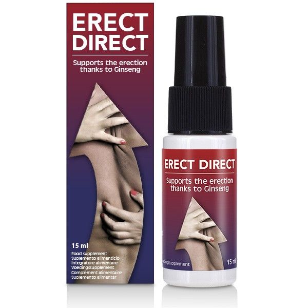 Bottiglia di COBECO ERETTO DIRETTO 15ml, prodotto di salute con contenuto liquido visibile in un flacone trasparente