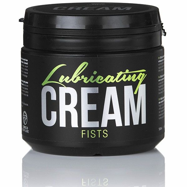 Crema lubrificante COBECO CBL per pugni, 500 ml, contenitore con pompa, etichetta bianca e blu, visibile sulla bottiglia