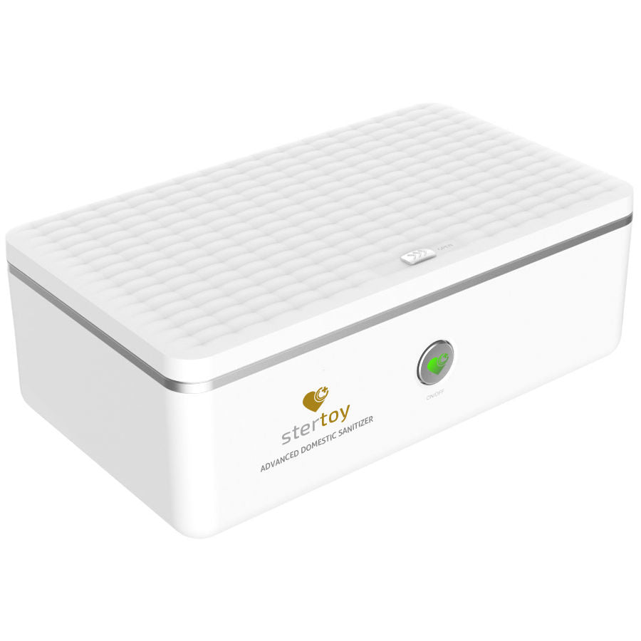 Stertoy sterilizzatore UV antibatterico e germicida per COVID-19, dispositivo compatto con lampada ultravioletta.