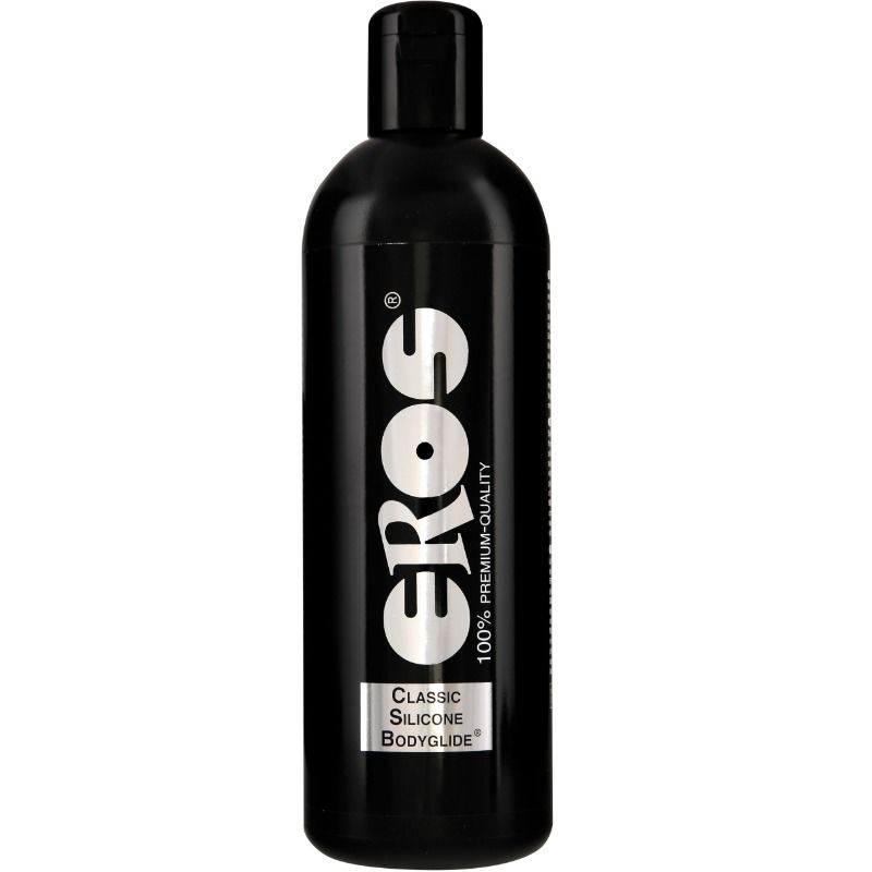Silicone Bodyglide classico EROS in confezione da 1000 ml, crema lubrificante liscia e setosa per la cura del corpo.