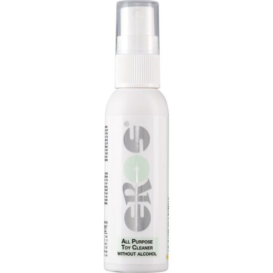Detergente multiuso EROS CLASSIC LINE per giocattoli, bottiglia da 50 ml con etichetta colorata e pratico dosatore.