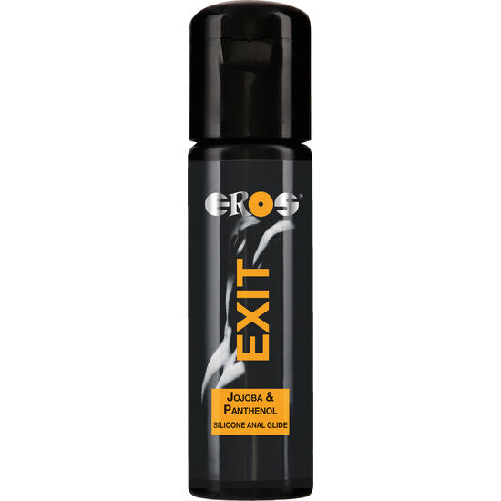Lubrificante anale EROS EXIT con silicone, jojoba e pantenolo, bottiglia da 100 ml, prodotto della linea EROS CLASSIC LINE.
