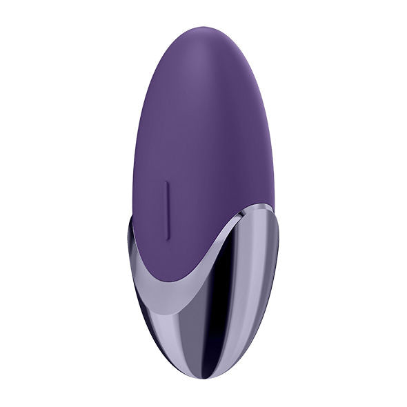 Vibratore SATISFYER LAYONS Viola Piacere in silicone con design ergonomico, color viola, ideale per piacere e stimolazione.