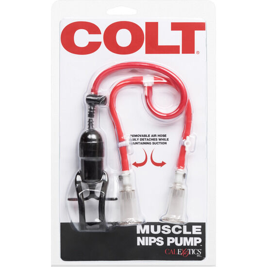 Calexotics Colt Muscle Nipple Sucker, dispositivo per stimolazione dei capezzoli, con design ergonomico e materiali di alta qualità.