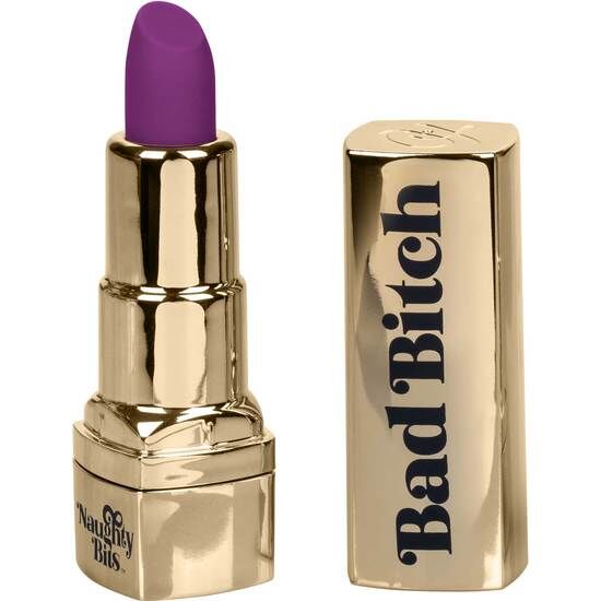 Rossetto ricaricabile CALEXOTICS Hide & Play Bad Bitch, lucido e vibrante, con applicatore e confezione elegante.