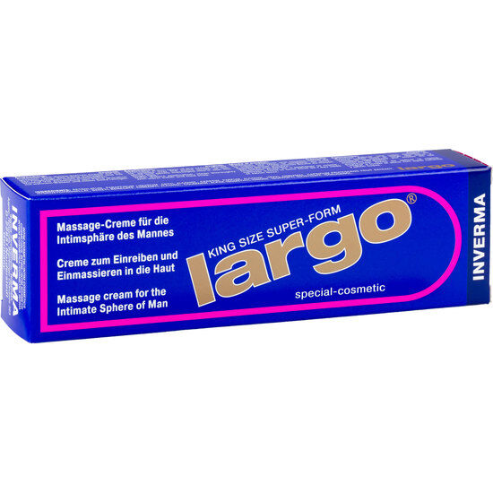 Crema INVERMA Largo da 40ml con confezione elegante, pronta per idratare e nutrire la pelle del viso.