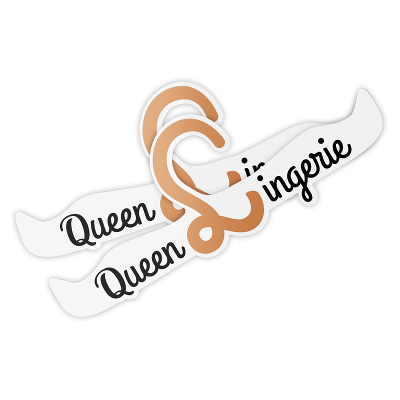 Gruccia per lingerie Queen Lingerie lunga 27,5 cm, supporto stabile e resistente per capi intimi e vestiti leggeri
